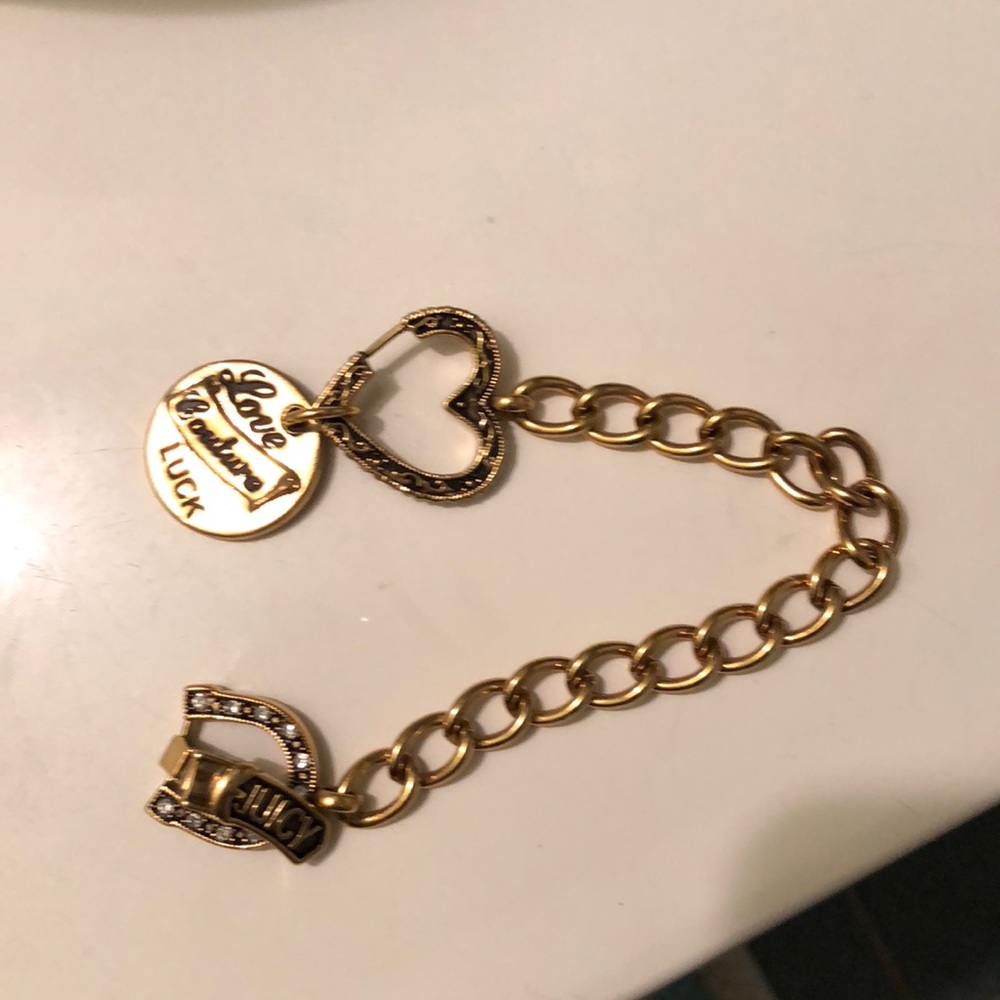 Juicy couture charm bracelet